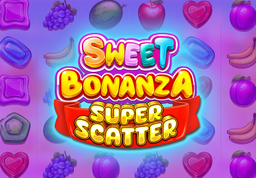 Игровой автомат Sweet Bonanza Super Scatter в РиоБет казино